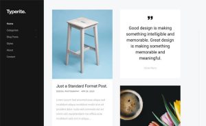 Typerite - Free HTML5 Masonry Blog Template - ThemeWagon