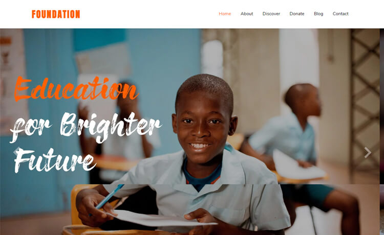 Foundation - Free Bootstrap 4 HTML5 Agency Website Template - ThemeWagon