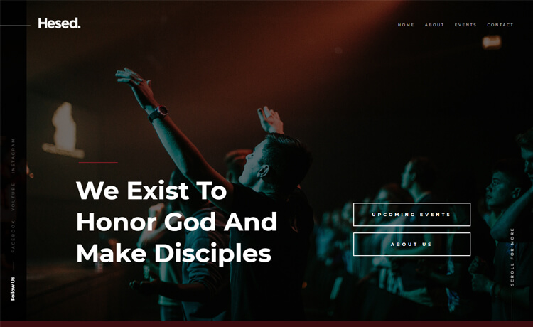 Church Website Templates Free Download