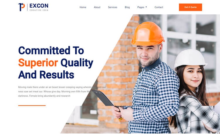 Pexcon – Free Responsive Bootstrap 4 HTML5 Agency Website Template