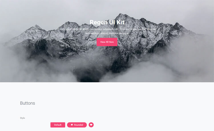 Free Bootstrap 4 HTML5 UI Kit Website Template