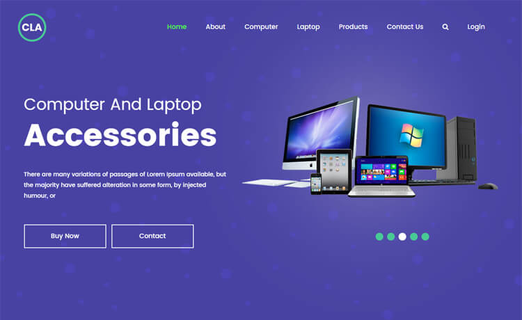 Cla – Free Bootstrap 4 HTML5 Professional Business Website Template