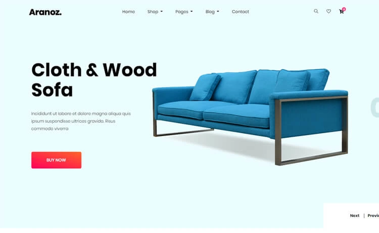 Free Bootstrap 4 HTML5 Ecommerce Website Template