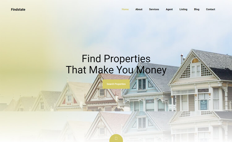 Free Bootstrap 4 HTML5 Real Estate Business Website Template
