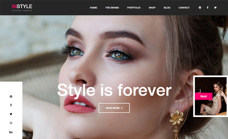 Free Bootstrap 4 HTML5 Fashion Website Template