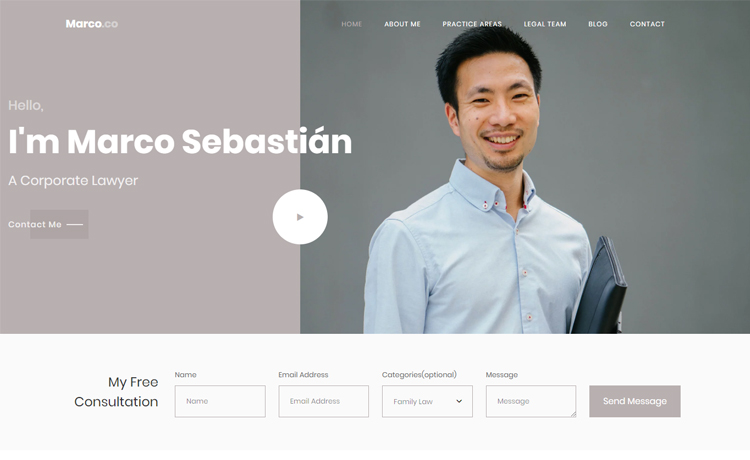 Free Bootstrap 4 HTML5 Professional Business Website Template