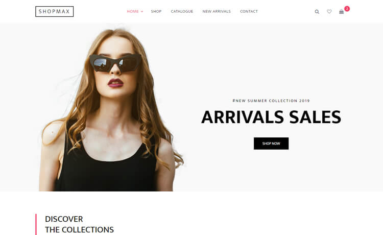 Free Bootstrap 4 HTML5 eCommerce Website Template