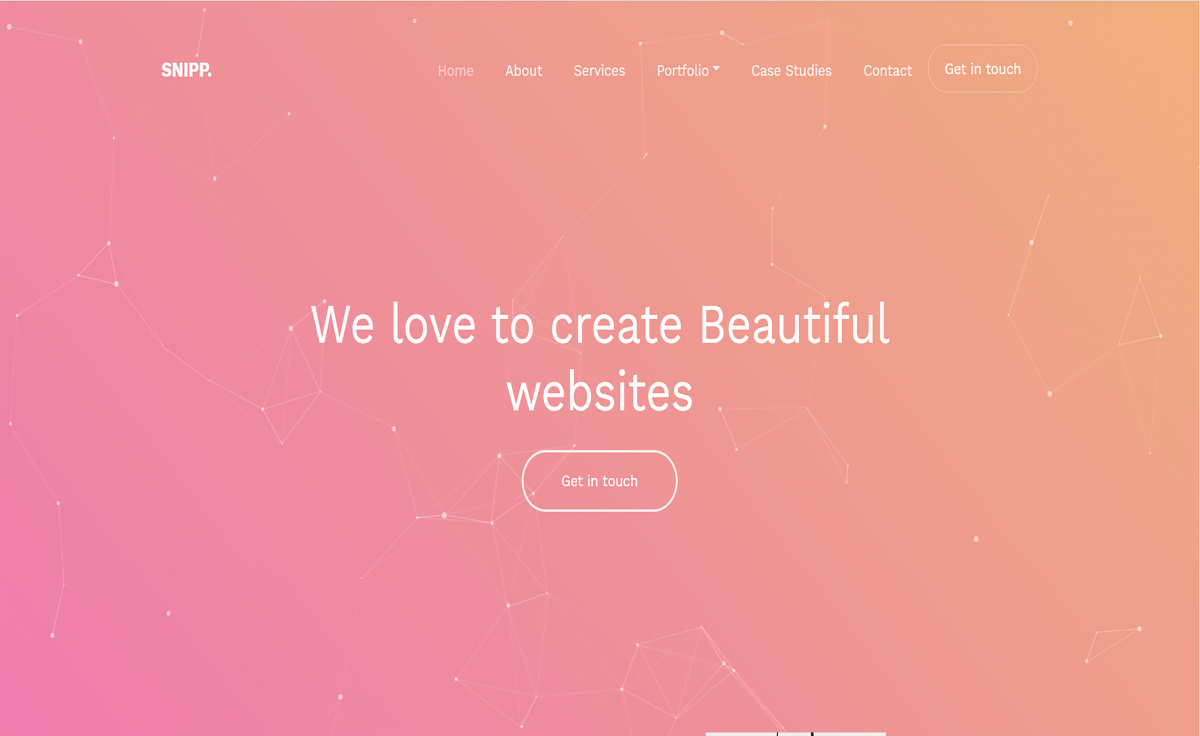 Free Bootstrap 4 HTML5 Creative Business Website Template