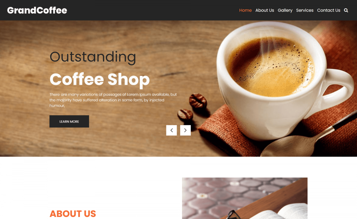 Free Responsive Bootstrap 4 HTML5 Restaurant Website Template