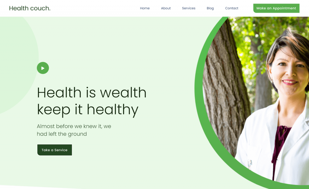 Free Responsive Bootstrap 4 HTML5 Medical Website Template