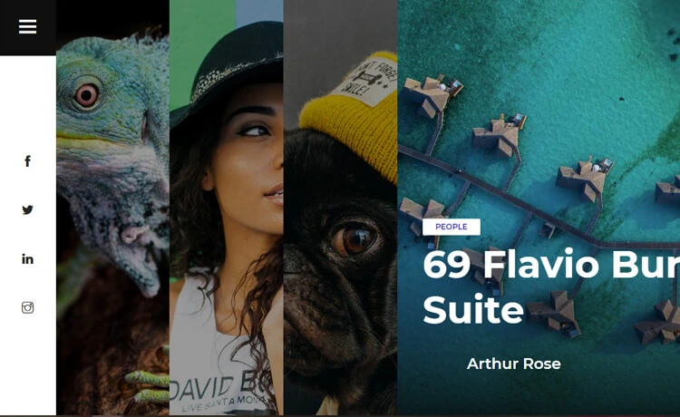 Tulen - Free Bootstrap 4 Photography Website Template