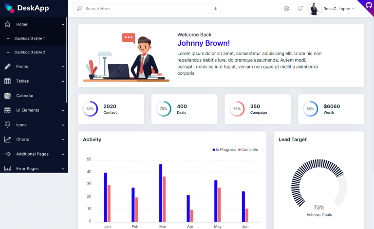 Slim - Free Material UI Admin Dashboard Template React - ThemeWagon