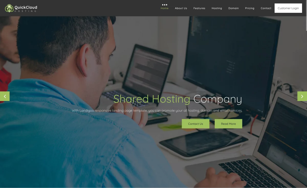 QuickLoud - Free Bootstrap 4 Agency Website Template