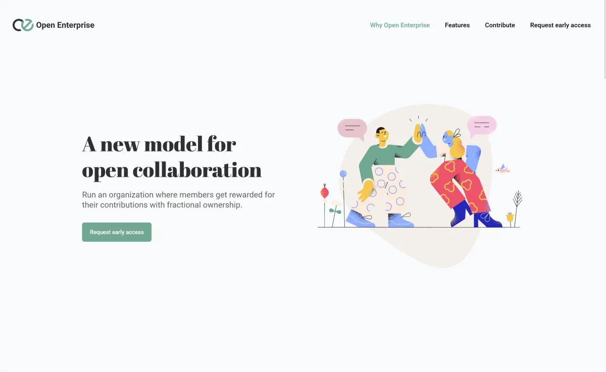 OpenEnterprise - Free Bootstrap 5 Business Websites Template