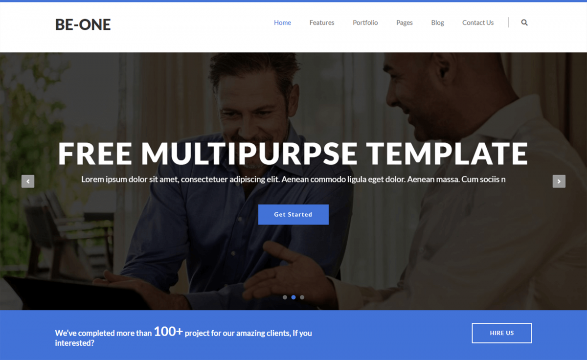 Free Bootstrap 4 HTML5 Business & Corporate template