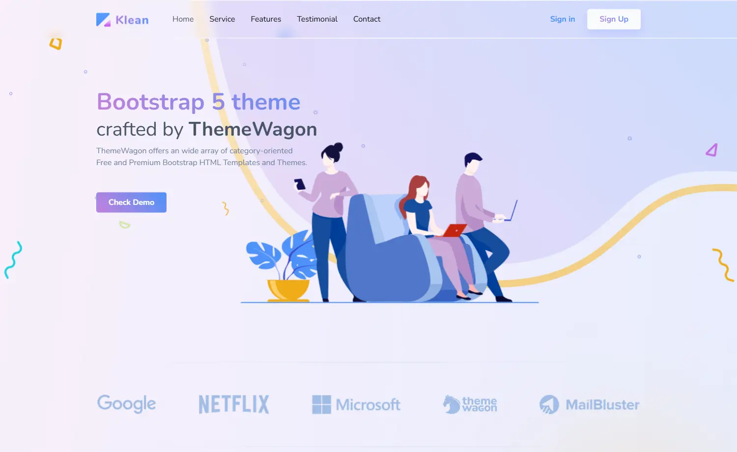 Free Bootstrap 5 HTML5 Landing Page