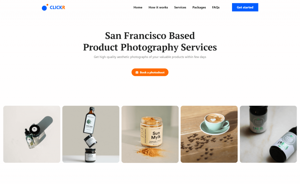 Free Bootstrap 5 HTML5 Product Photography Agency Website Template