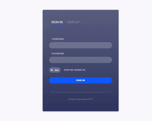 Facebook Login & Signup Page using HTML CSS