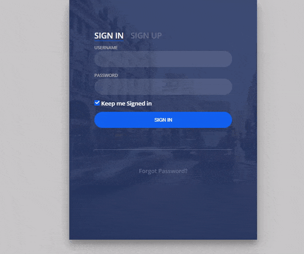 5 Amazing Login Sign Up Animated Form Using Html Css Javascript ...