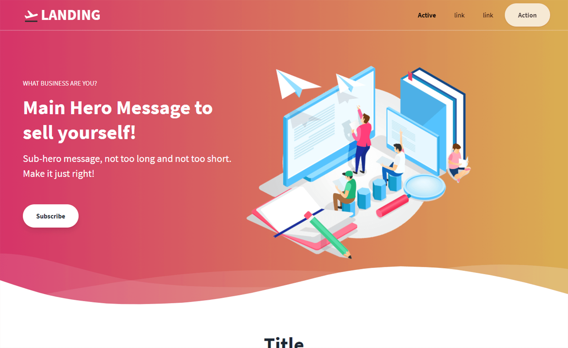 Blogy Free Bootstrap 5 HTML5 Blogging Website Template