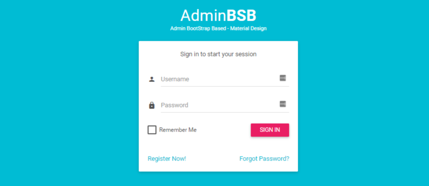free bootstrap admin dashboard