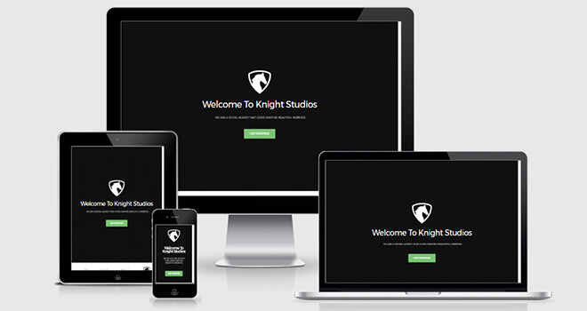 Knight-responsive Free One Page Multipurpose Responsive Bootstrap Template