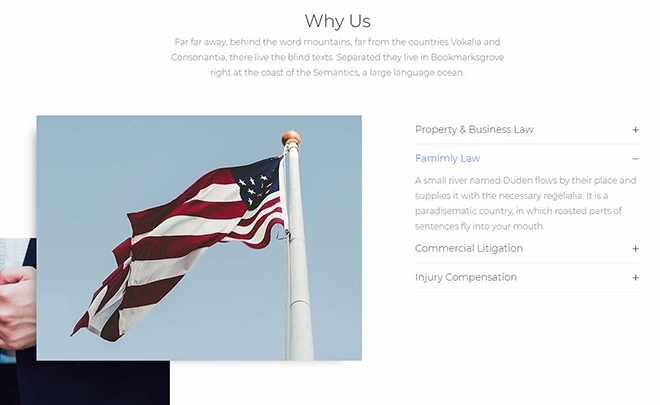 Free Bootstrap 4 Law Firm Template