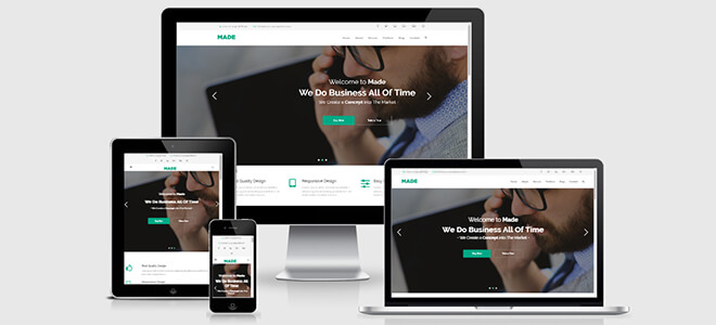 Made-One-Responsive-Free Business HTML5 Template