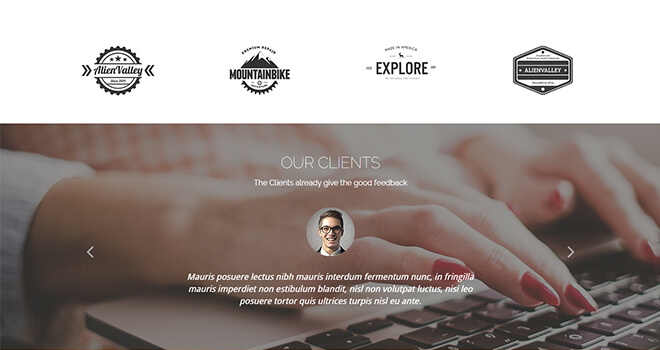business html5 template