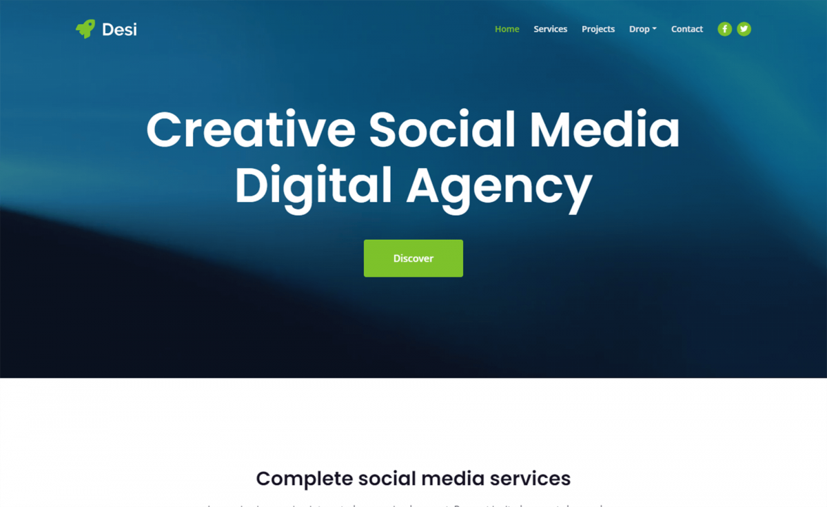 Free Bootstrap 5 HTML5 Creative Agency Website Template