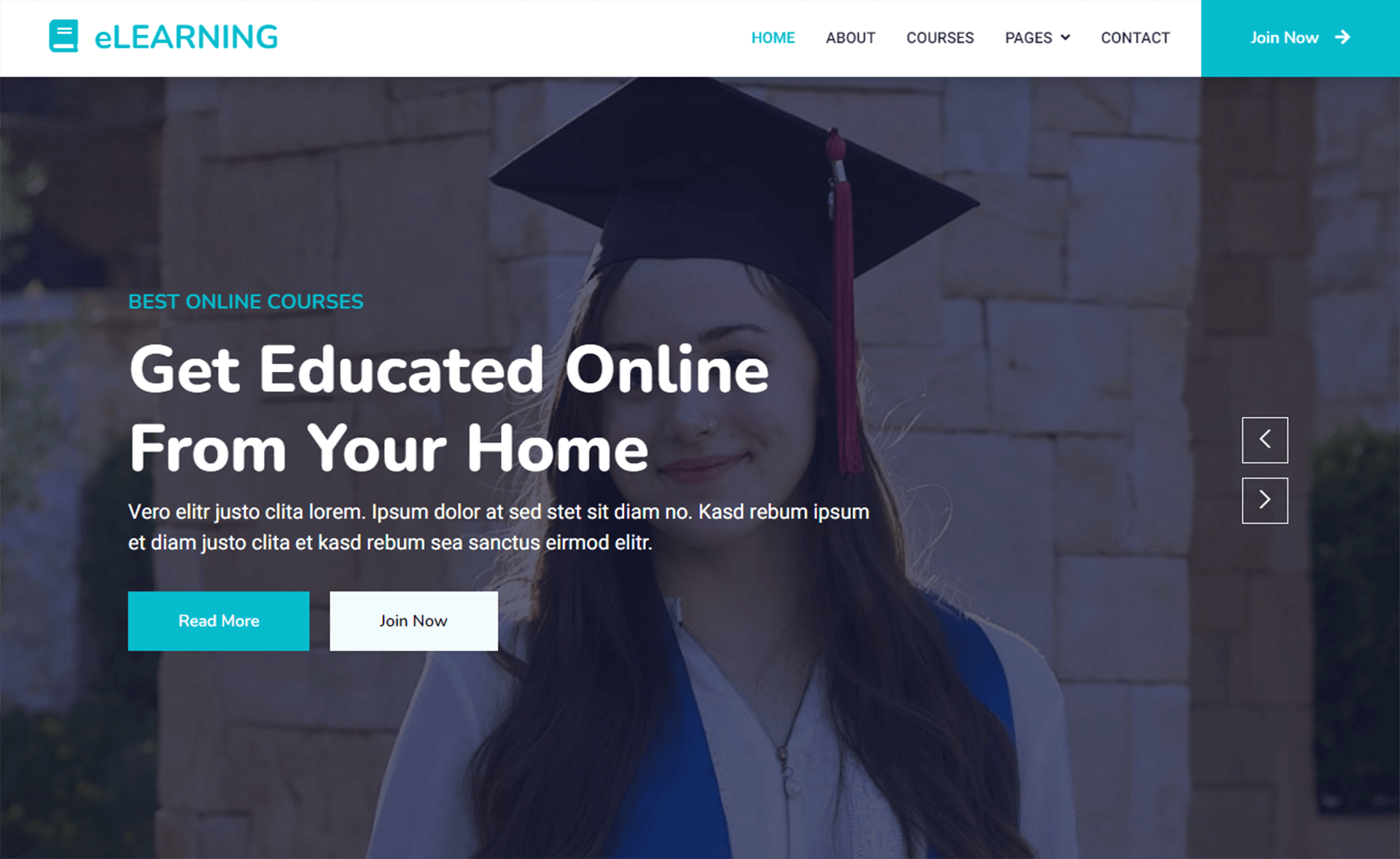 Elearning - Free Bootstrap 5 CSS3 Education Website Template