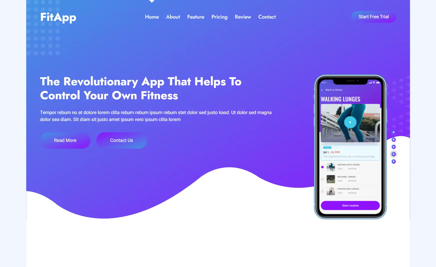 Free Bootsrap5 HTML5 Landing Page Template