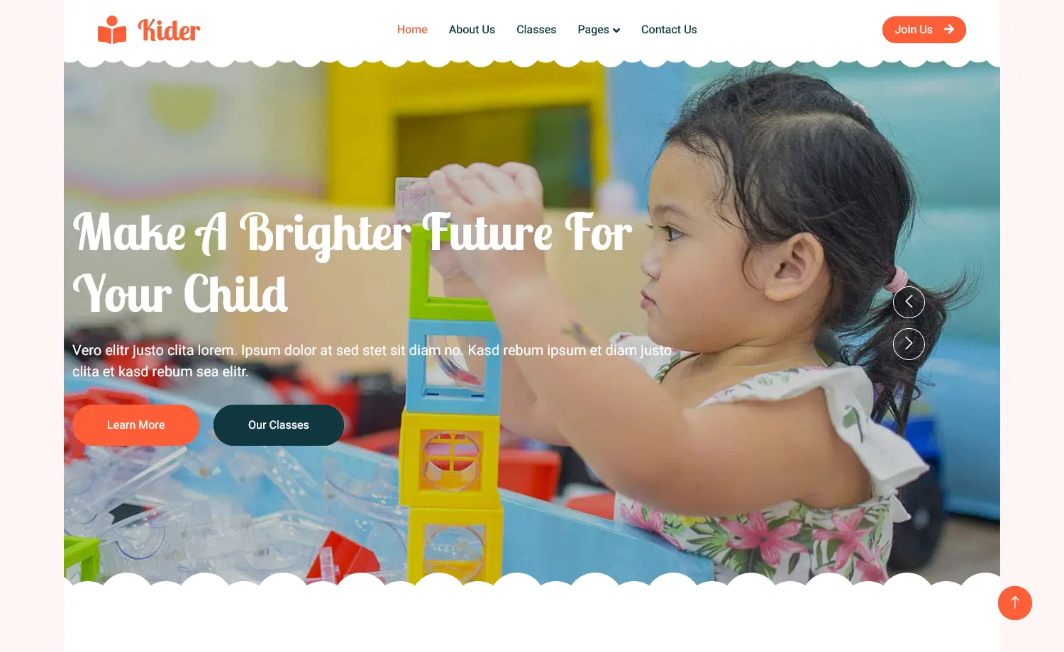 Free Responsive HTML5 Bootstrap 5 Preschool Website Template