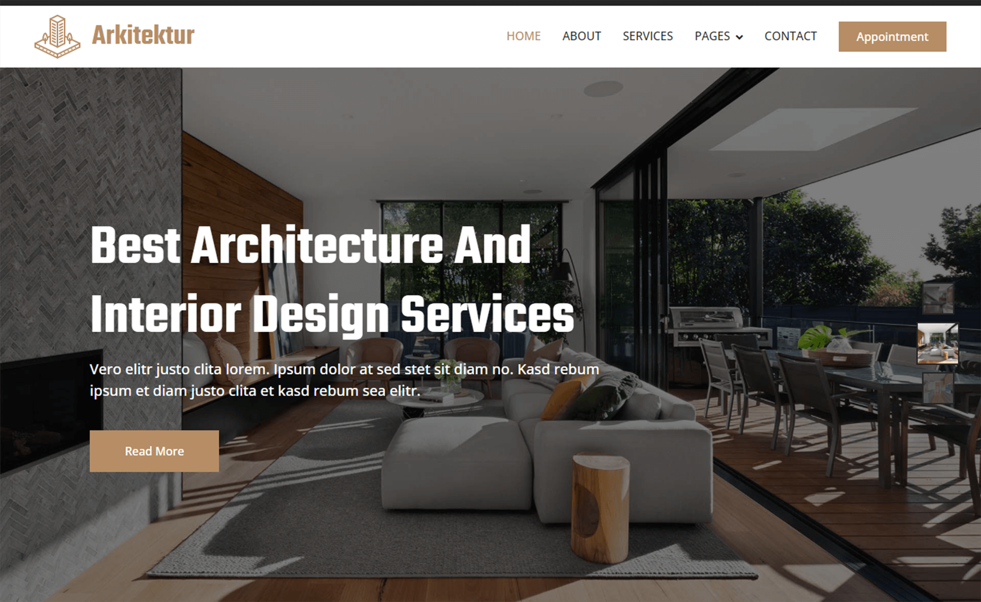 Interior Design Website Templates Free Download Ease Template 