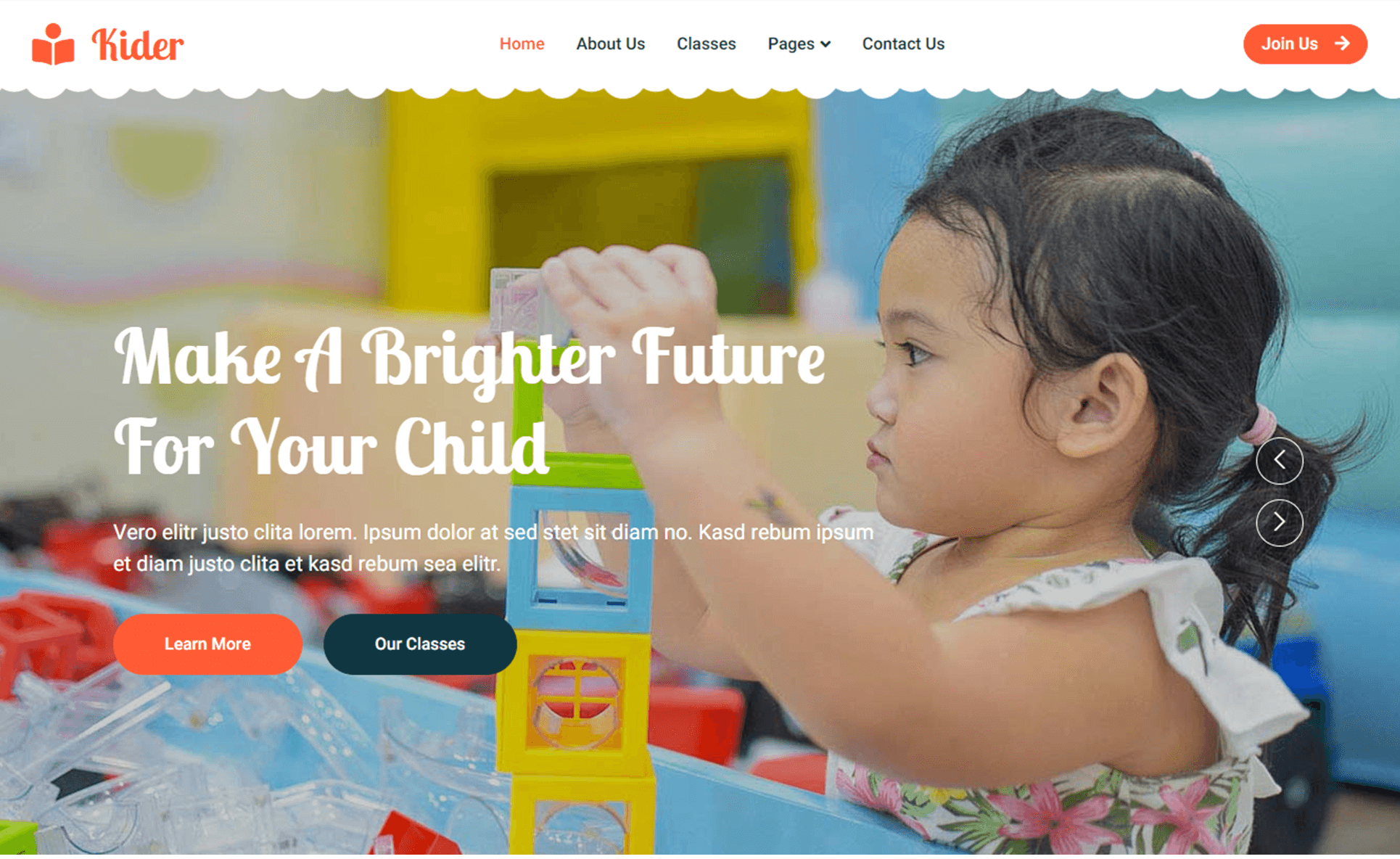 Free Responsive HTML5 Bootstrap 5 Preschool Website Template