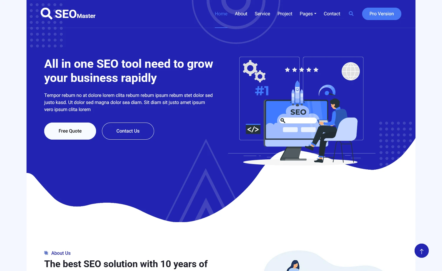 Free Bootstrap 5 HTML5 Agency Website Template