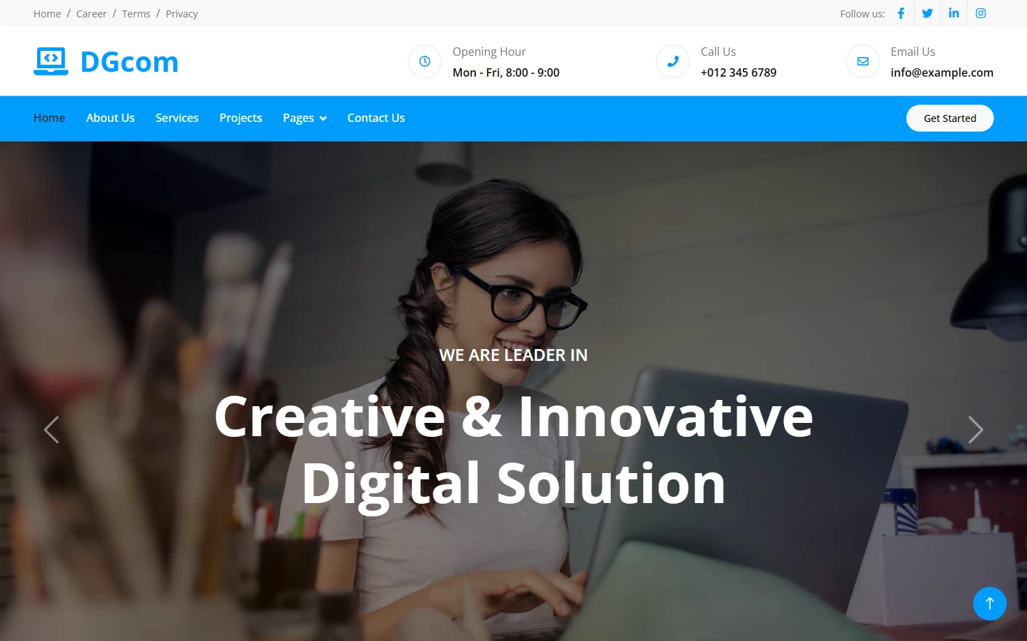 Free Bootstrap 5 Design Agency Website Template