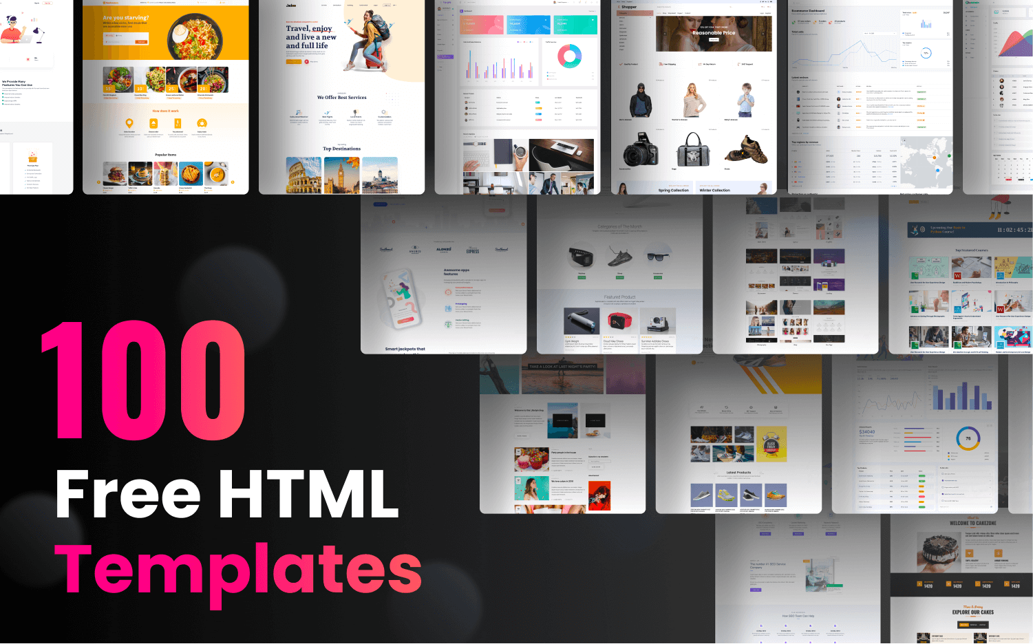 free website template html5 css responsive