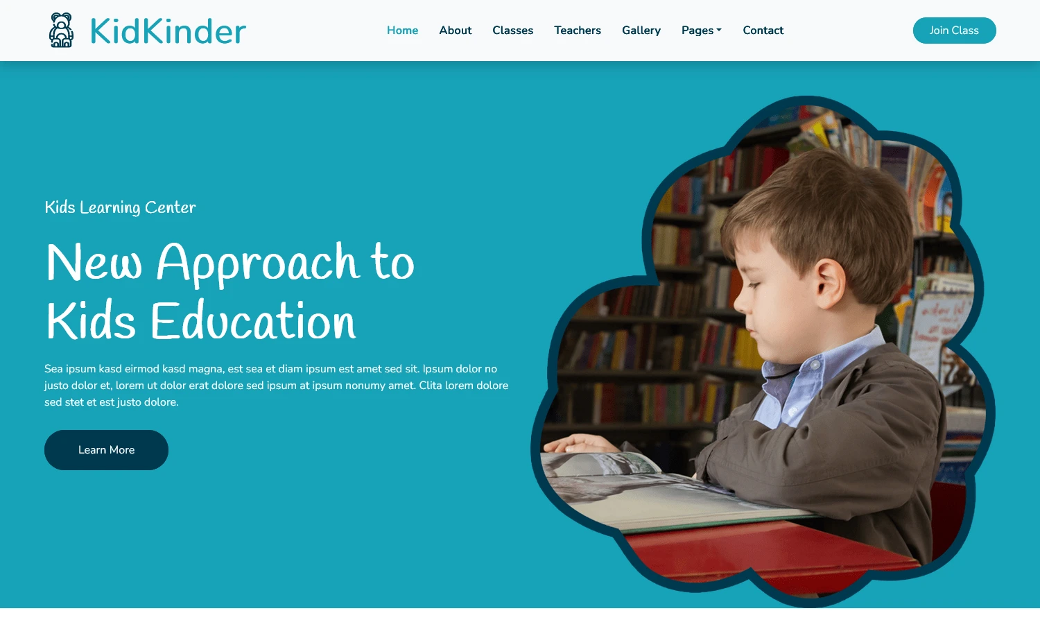 Free Responsive Bootstrap 5 HTML5 Educational Website Template