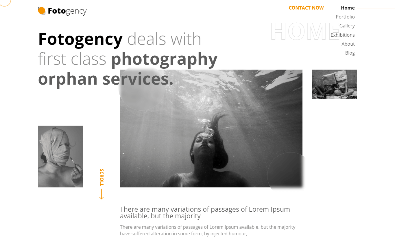 Free Bootstrap 5 HTML5 Photography Agency Website Template