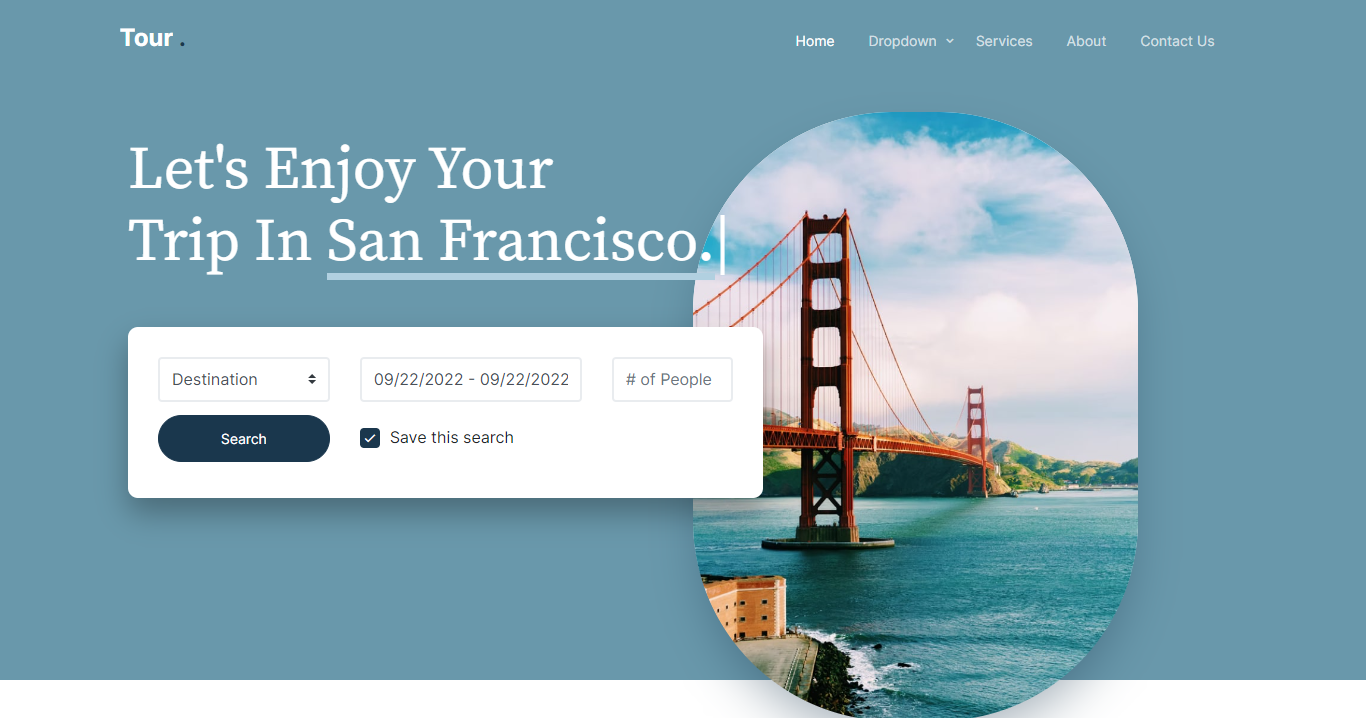 Tour - Free Bootstrap 5 Travel Agency Website Template
