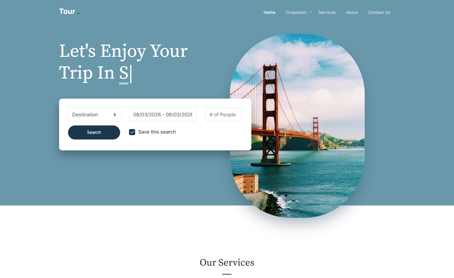 Free Bootstrap 5 Travel Agency Website Template