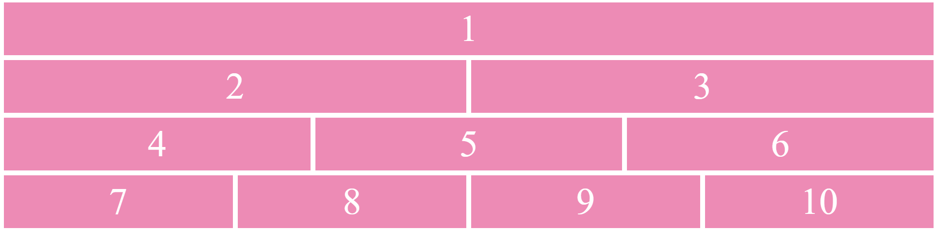 Creating random grids using CSS Grid