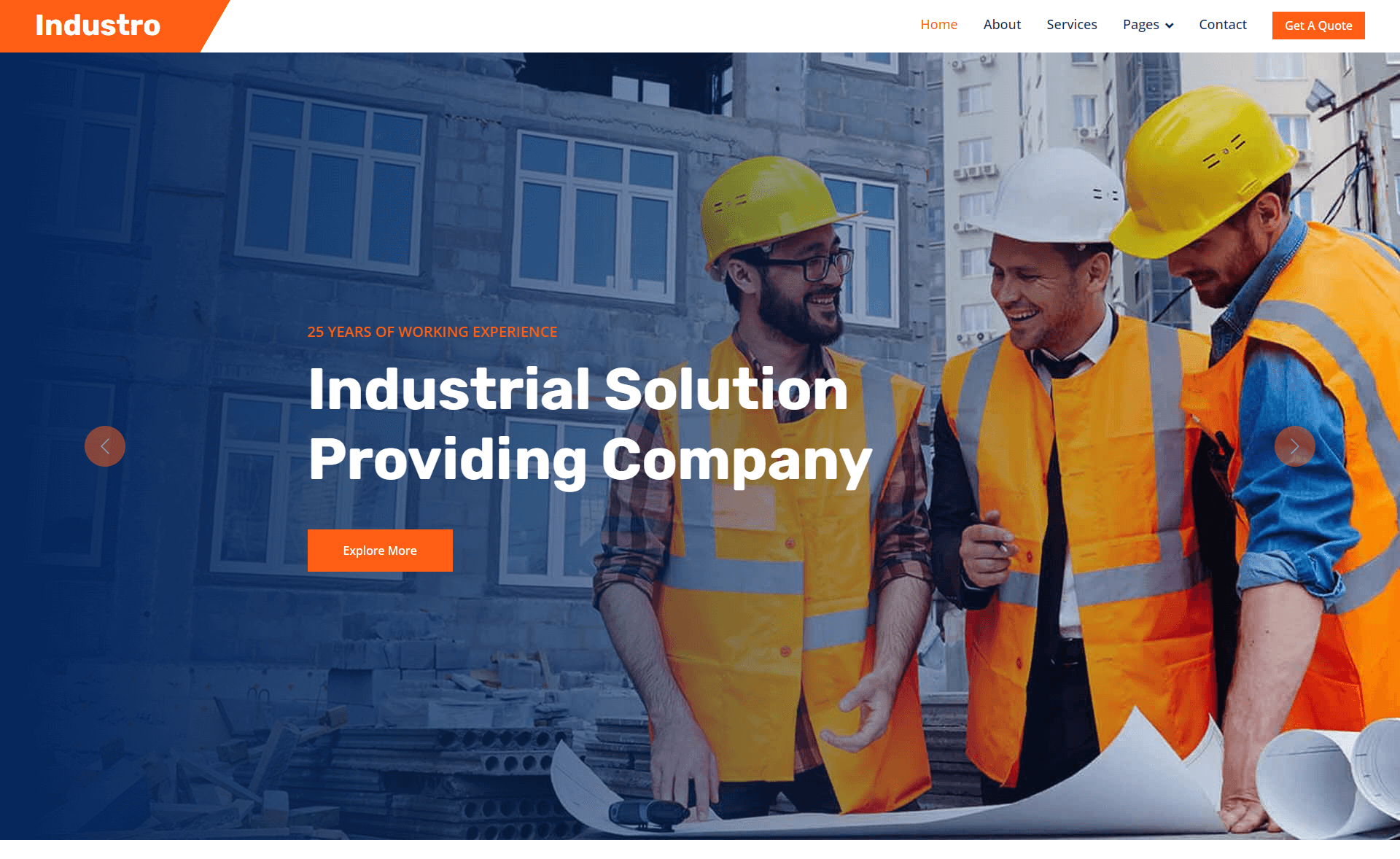 Free Bootstrap 5 HTML5 Industrial Template
