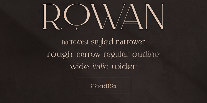 Typography Trend: Vintage Narrow Serifs