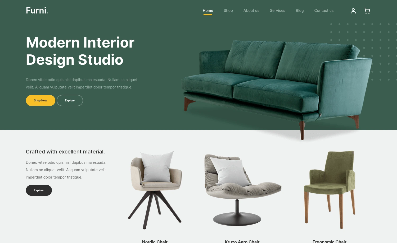 Free Bootstrap 5 Multipage Business & Online Store Website Template
