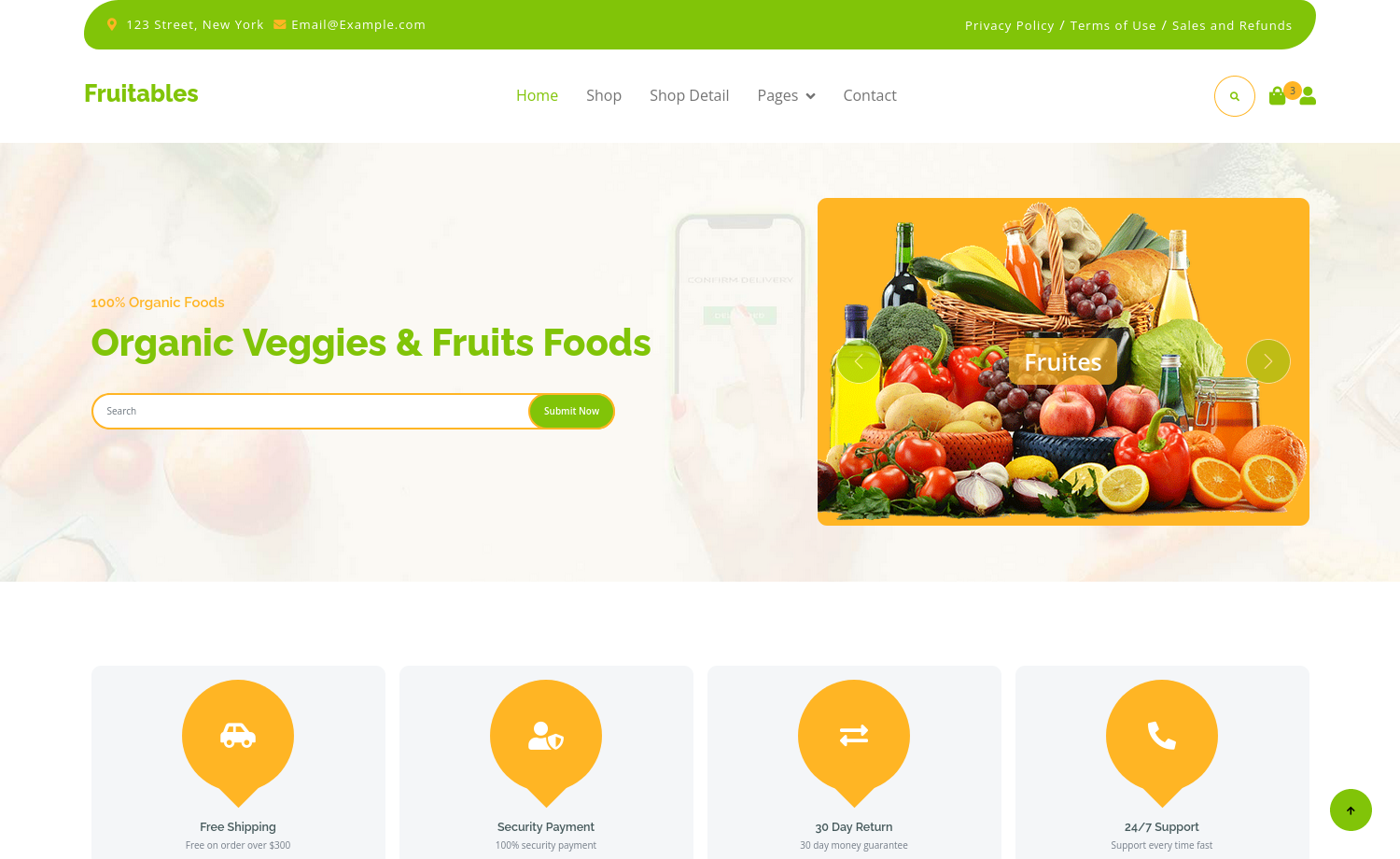 E-commerce HTML5 CSS3 Website Templates