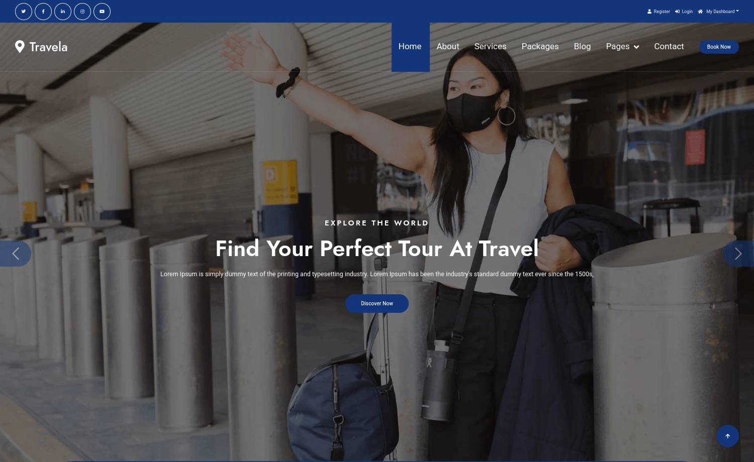 Free Bootstrap 5 Travel & Tourism Business Website Template