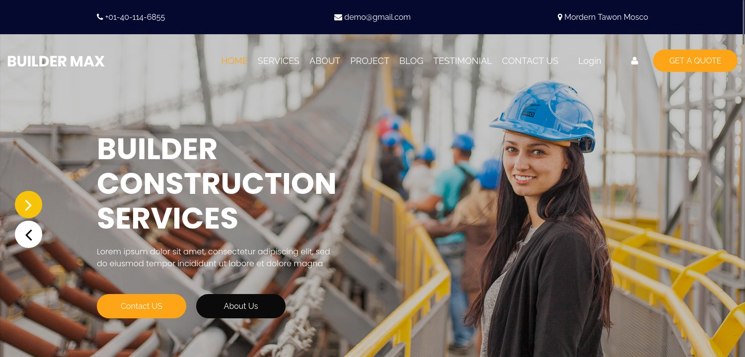 BuilderMax - Free Responsive Bootstrap 4 Website Template