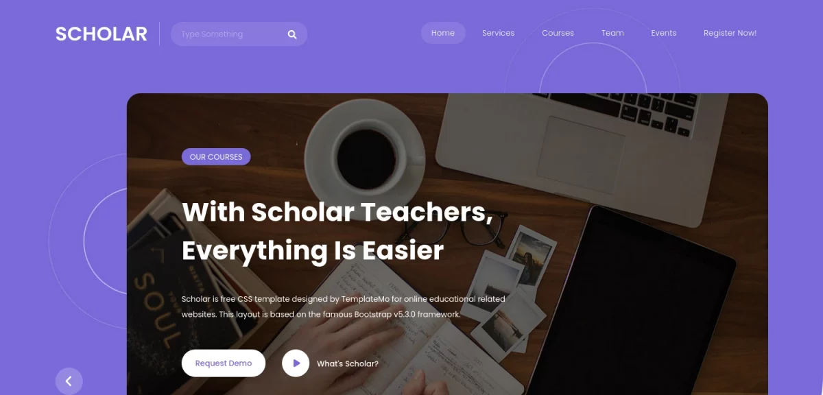 Scholar - Free Bootstrap 5 Educational Website Template - ThemeWagon